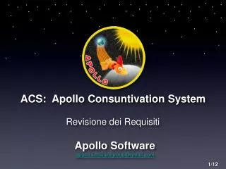 ACS: Apollo Consuntivation System