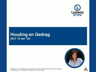 houding en gedrag rvt 15 okt 10