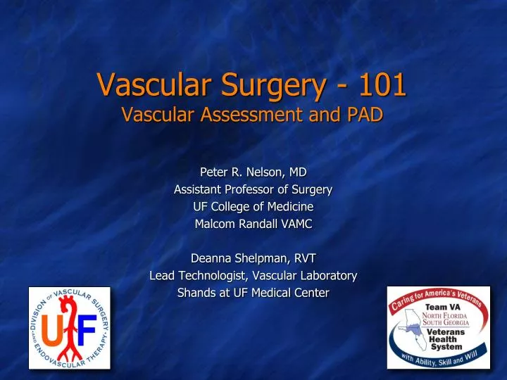 vascular surgery 101 vascular assessment and pad