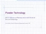 Powder Technology - slide 1