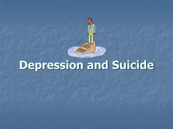 depression and suicide