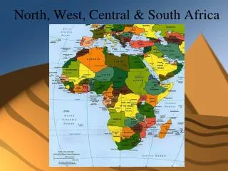 North, West, Central &amp; South Africa