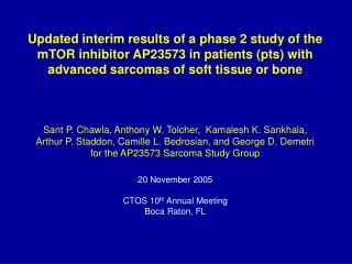 AP23573: Potent mTOR Inhibitor