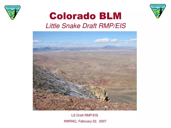 colorado blm little snake draft rmp eis