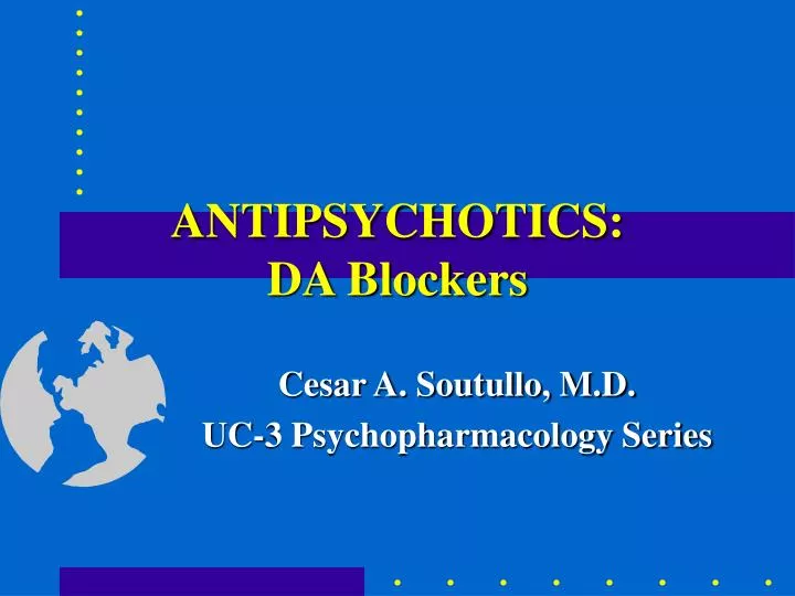 antipsychotics da blockers