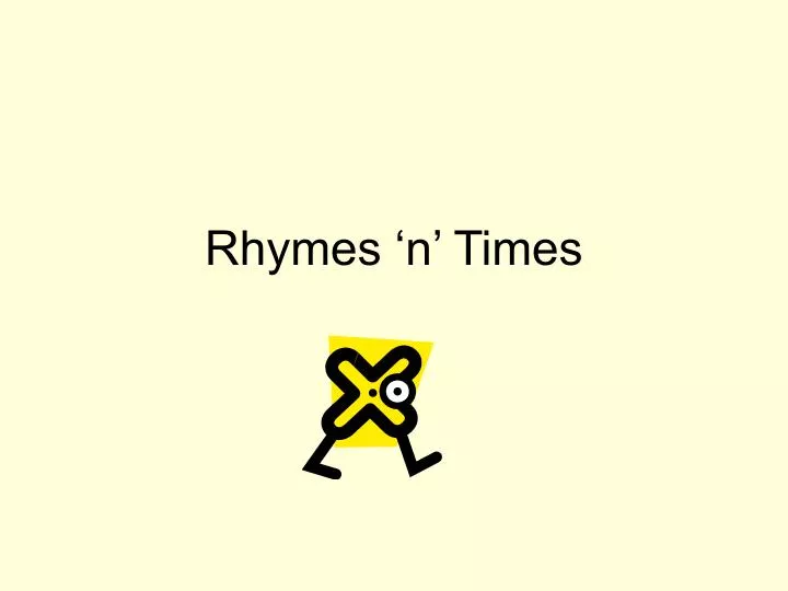 rhymes n times