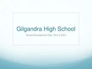 Gilgandra High School