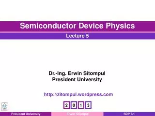 Chapter 5 pn Junction Electrostatics