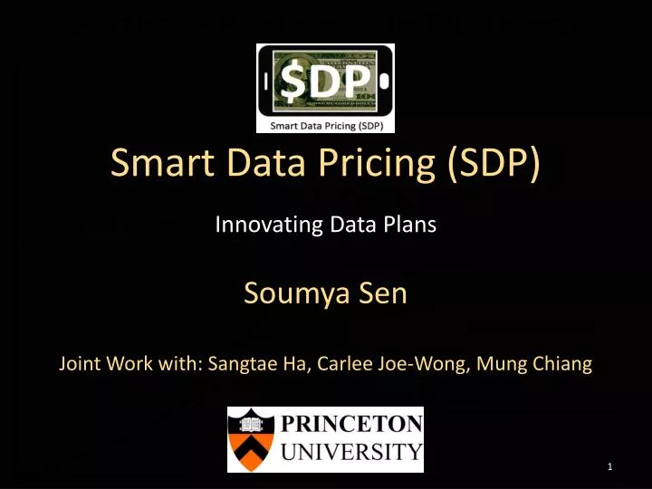 smart data pricing sdp