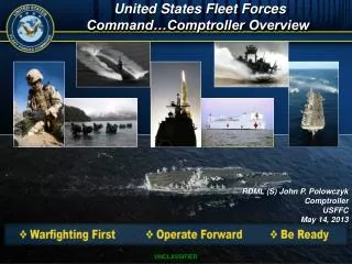 United States Fleet Forces Command…Comptroller Overview