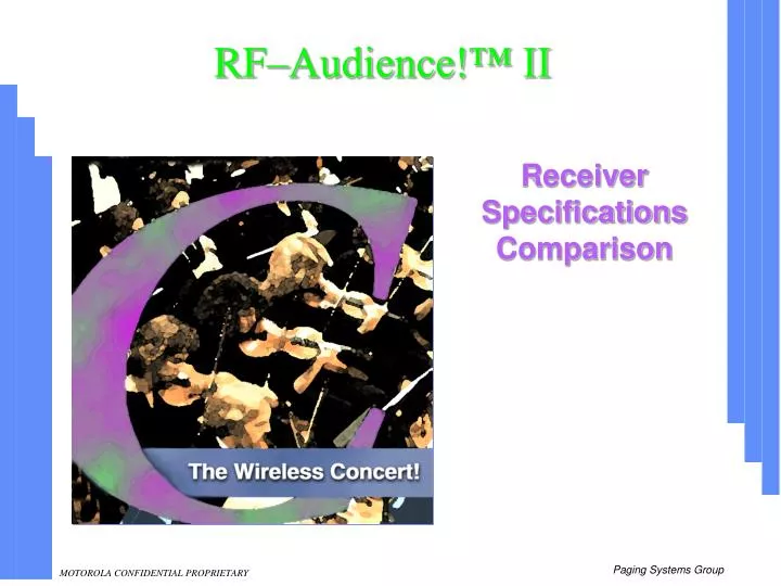 rf audience ii