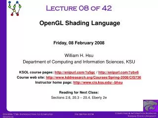 Lecture 08 of 42