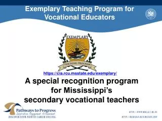 Exemplary Teaching Program for Vocational Educators
