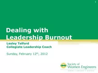 Dealing with Leadership Burnout