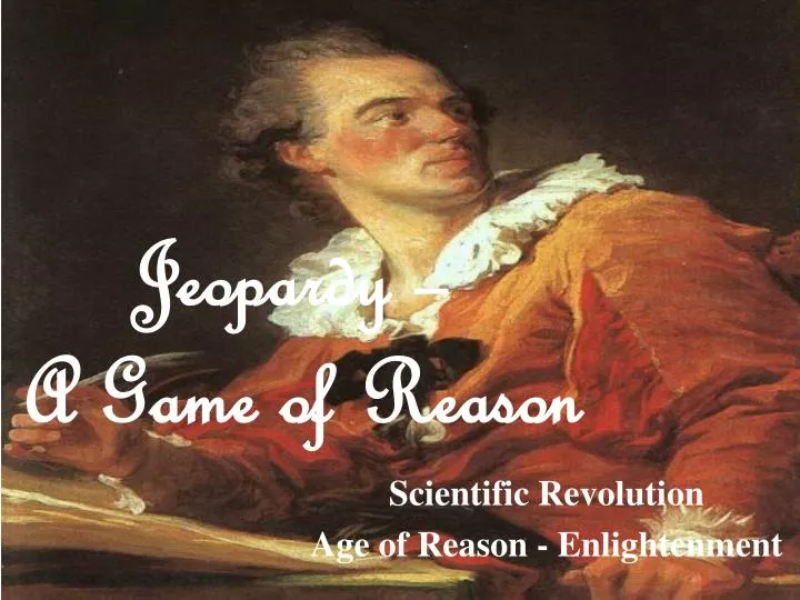 scientific revolution age of reason enlightenment