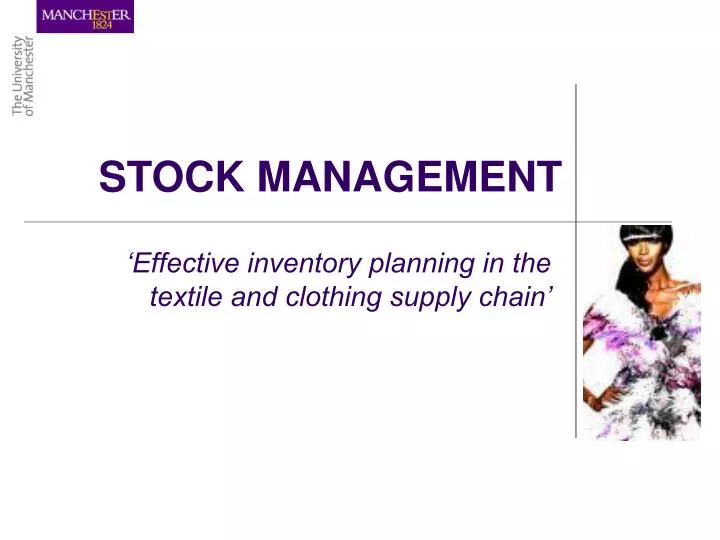 stock management