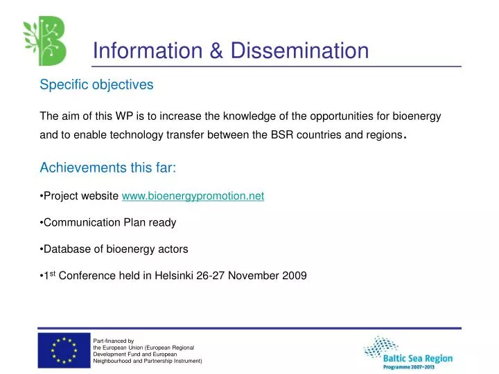 information dissemination