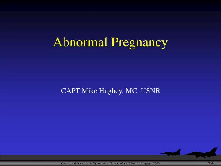 abnormal pregnancy