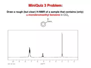 MiniQuiz 3 Problem: