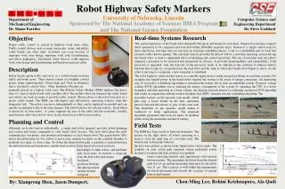 Robot Highway Safety Markers