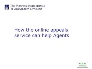 How the online appeals service can help Agents