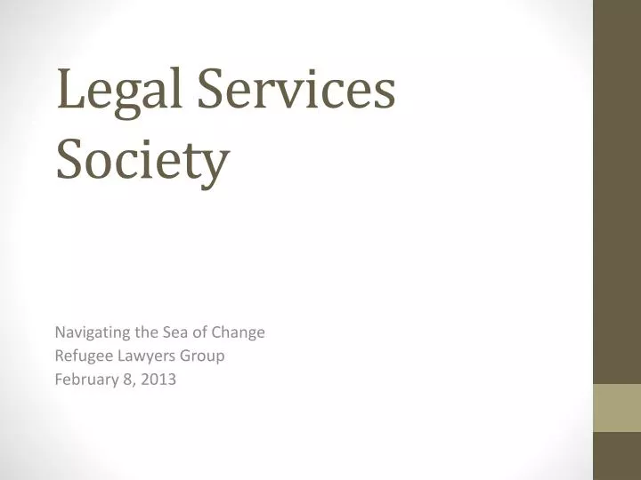 legal services society