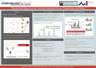 Randomized Algorithms for Tracking Distributed Count, Frequencies and Ranks