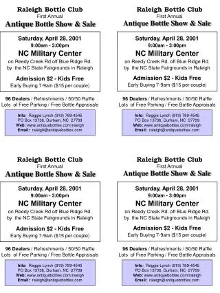 Raleigh Bottle Club