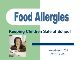 Food Allergies