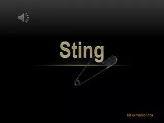 sting