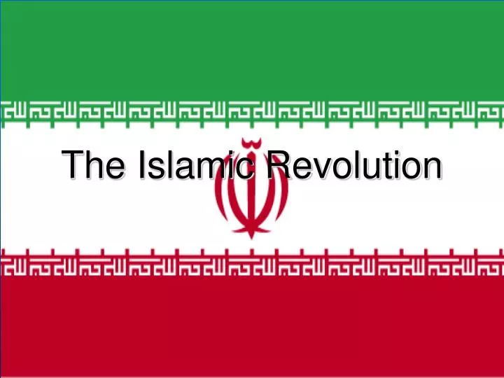 the islamic revolution