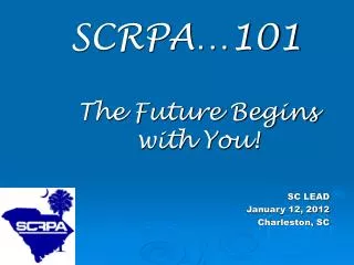 SCRPA…101