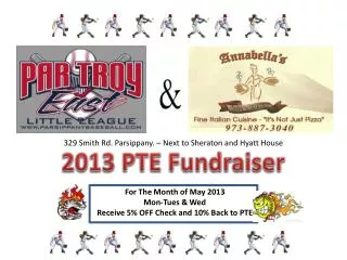 2013 PTE Fundraiser