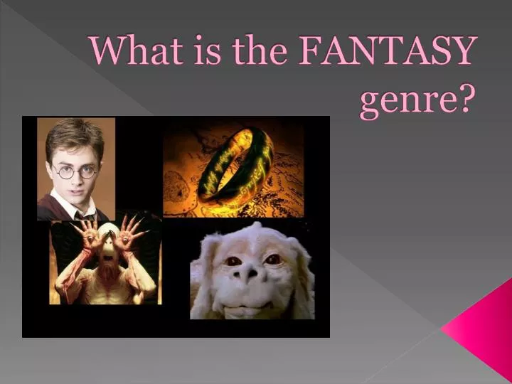 what is the fantasy genre