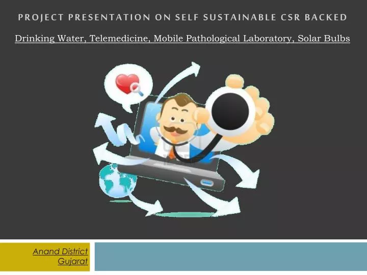 project presentation on self sustainable csr backed