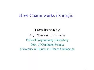 How Charm works its magic