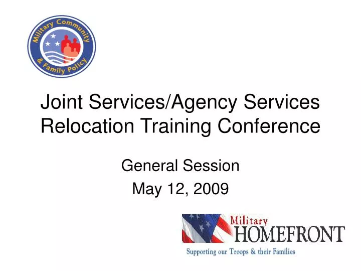 joint services agency services relocation training conference