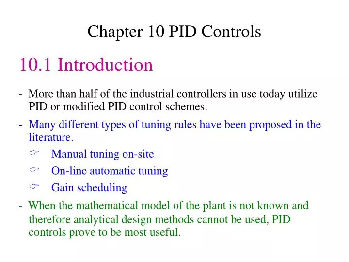 chapter 10 pid controls