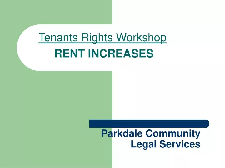 parkdale community legal services