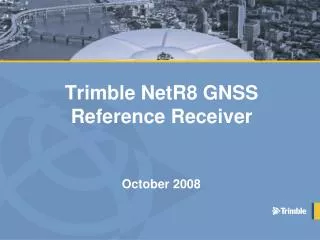 Trimble NetR8 GNSS Reference Receiver