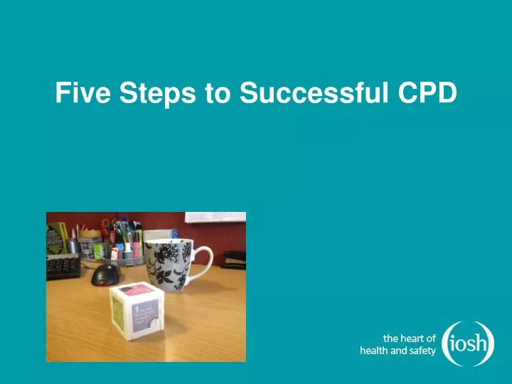 five steps to successful cpd
