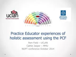 Practice Educator experiences of holistic assessment using the PCF