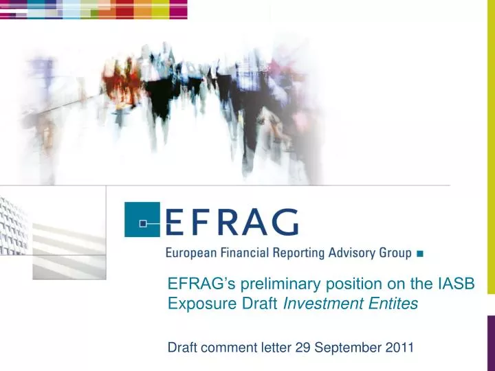efrag s preliminary position on the iasb exposure draft investment entites