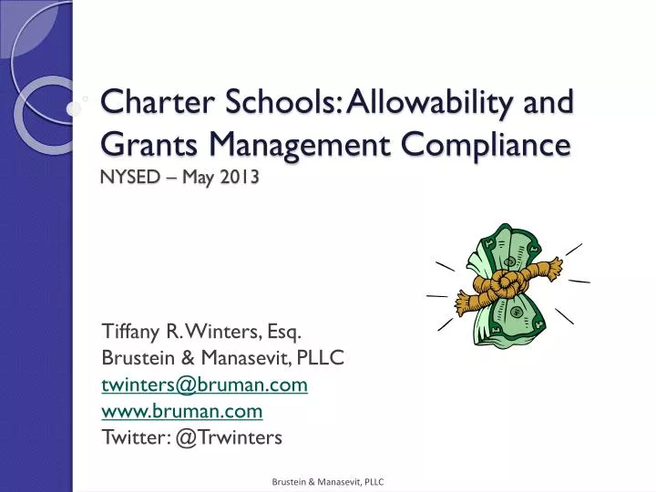 charter schools allowability and grants management compliance nysed may 2013