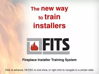 The new way to train installers