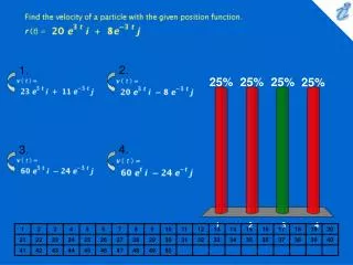 Find the velocity of a particle with the given position function. r (t) = {image}