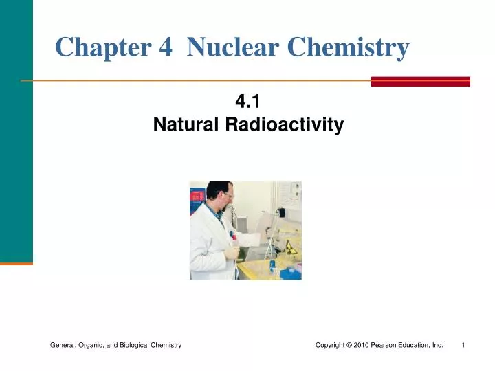 chapter 4 nuclear chemistry