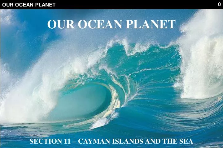 our ocean planet