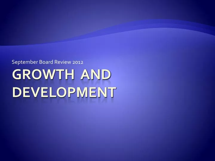 september board review 2012