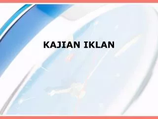 kajian iklan